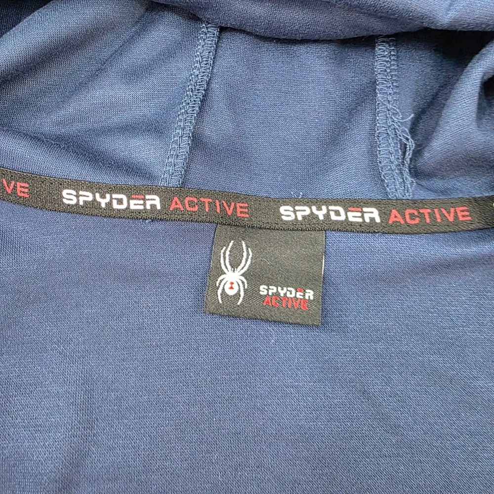 Spyder Active Full Zip Hoodie Jacket‎ Athletic Warm Up Layering Medium